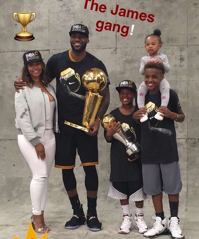 nba players and their families