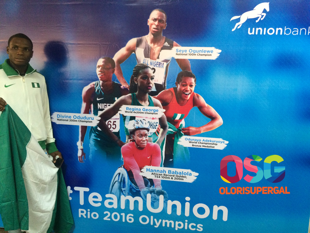 Union Bank supports Team Nigeria