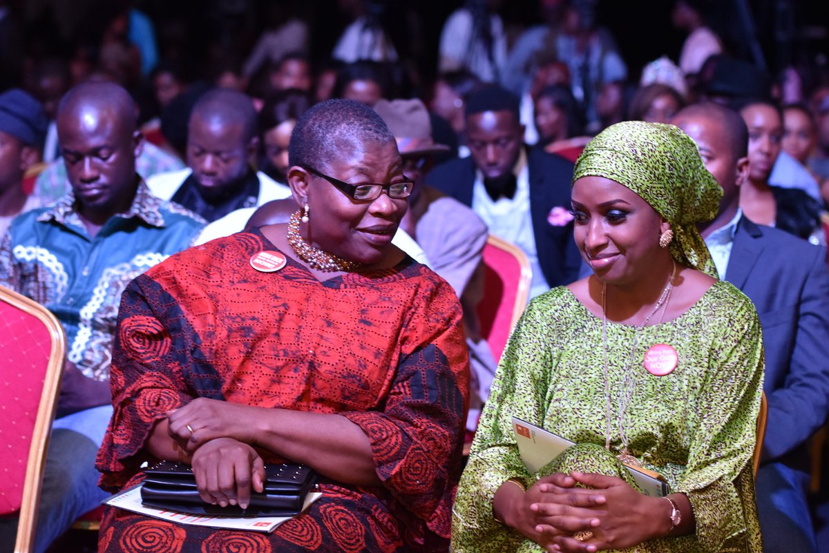 Oby Ezekwesili and Hadiza Usman