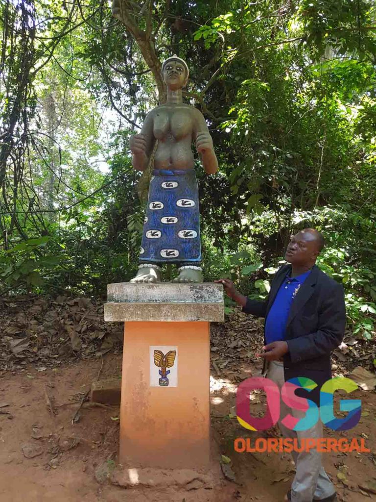 THE SACRED FOREST IN OUIDAH, BENIN REPUBLIC
