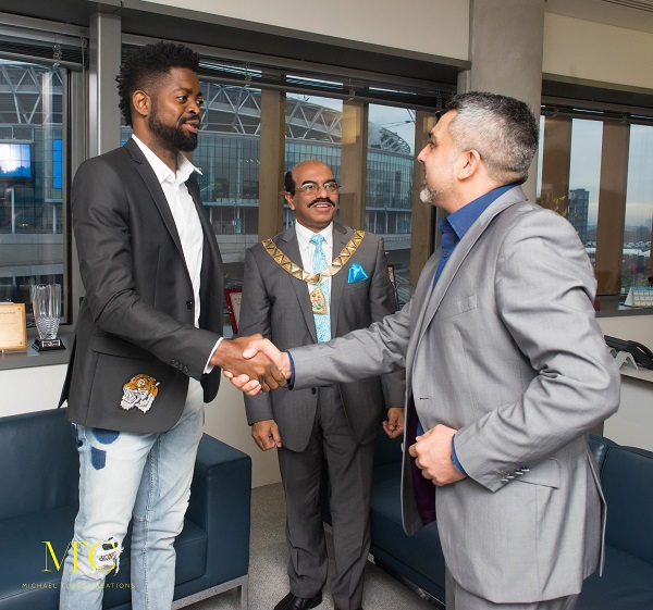 Basketmouth meets Mayor of London