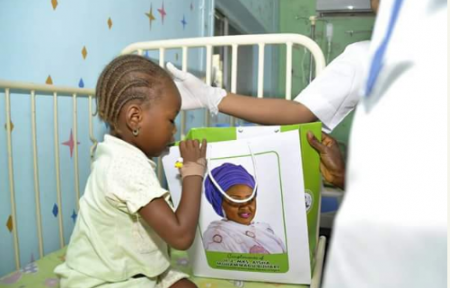  Aisha Buhari Celebrates Birthday In The Hospital