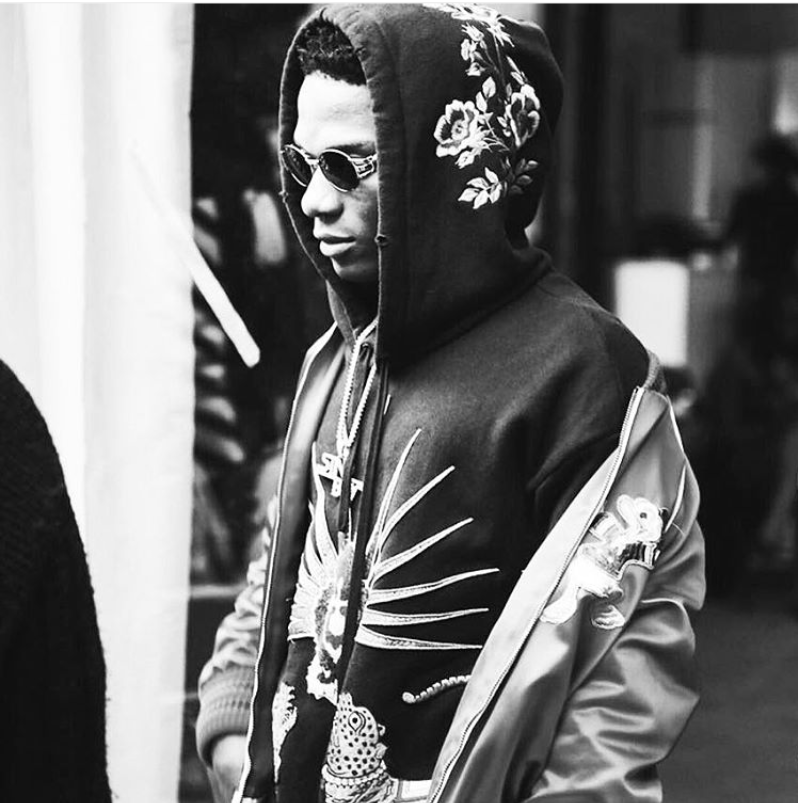 This Wizkid' Hooded Top Could Cost Up To A Million Naira