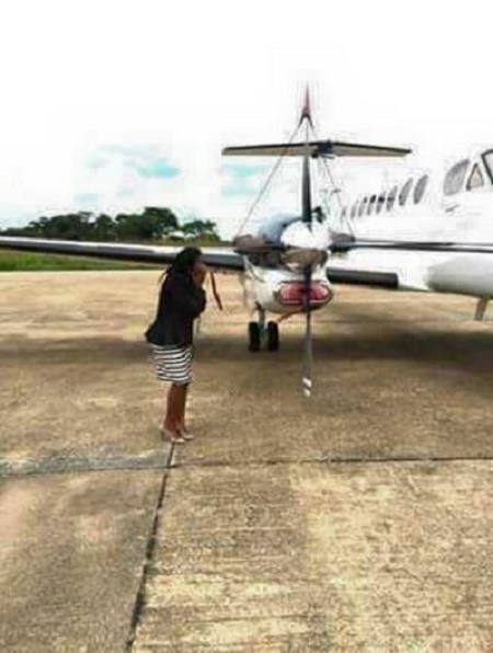 The Zambian comedian gifted his wife a private jet