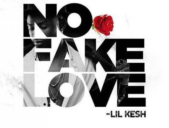Lil Kesh – No Fake Love art cover