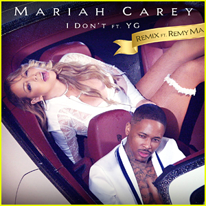 Mariah Carey and Yg on the cover of "I don't" remix