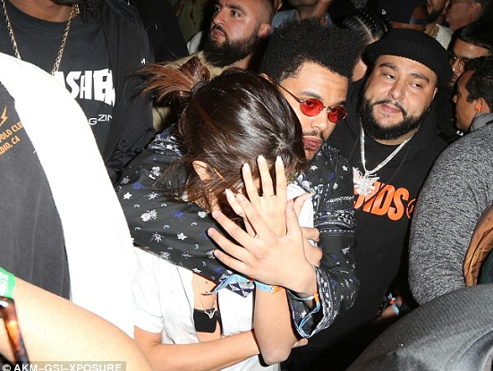 Selena Gomez and The Weeknd At Coachella 