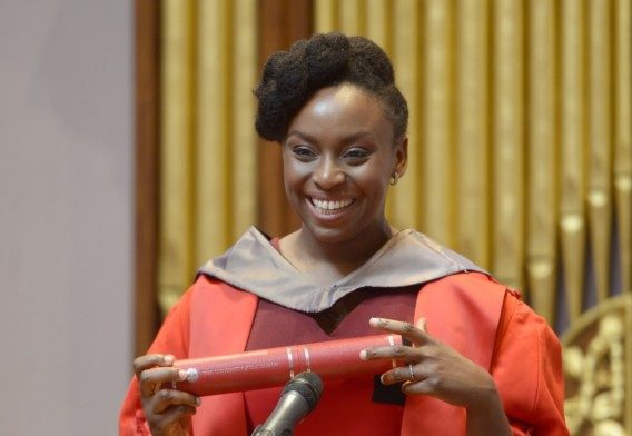 Chimamanda Ngozi Adichie honorary award at Edinburgh University - olorisupergal