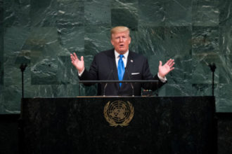 Donald Trump at UN General Assembly - OLORISUPERGAL