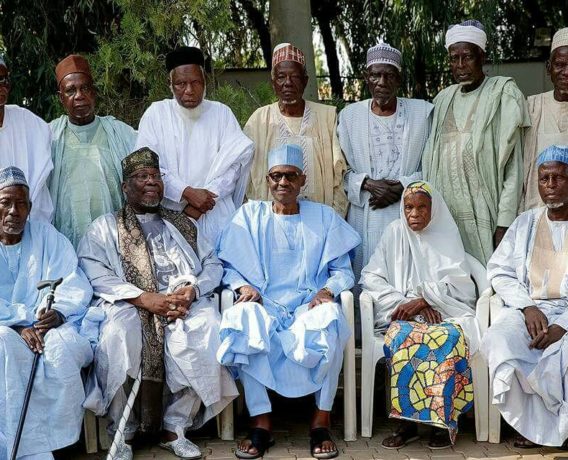 President Buhari with schoolmates - OLORISUPERGAL
