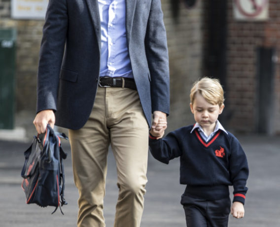 Prince George first day in school - OLORISUPERGAL