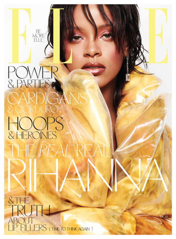 Rihanna covers elle magazine - OLORISUPERGAL