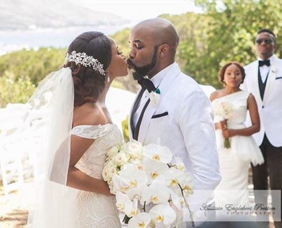 BANKY W AND ADEUSA WEDDING IN CAPETOWN