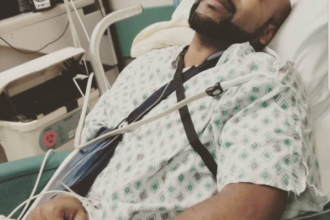 Banky W on sick bed