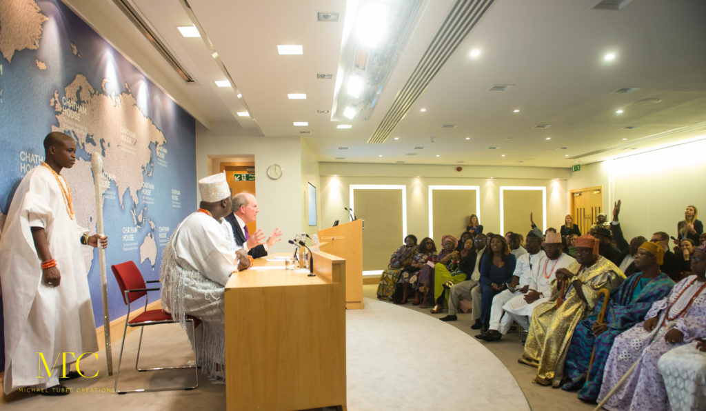 Ooni of Ife Royal Lecture at The Chatham House