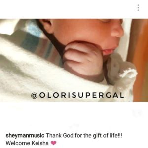  Sheyman welcomes second child