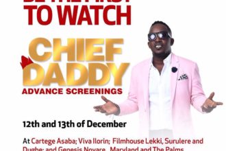 BE THE FIRST TO WATCH CHIEF DADDY IN CINEMAS on December 12th and 13th