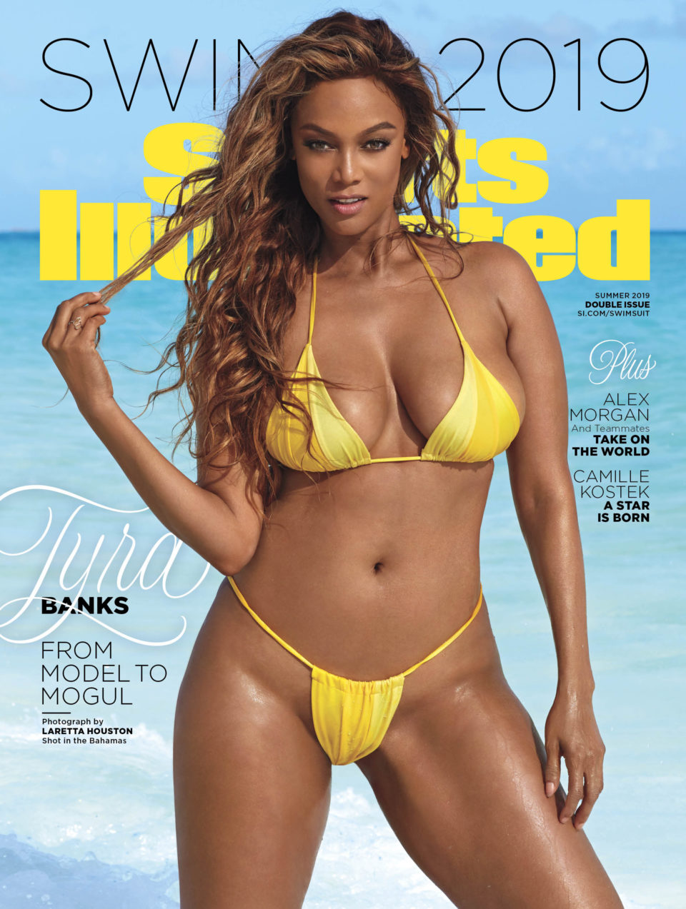 Tyra Banks Sport Illustrated cover
