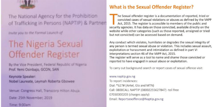 Nigeria's Sex Offenders List