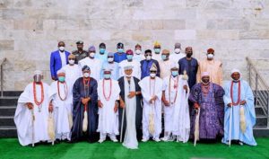 Oba Of Lagos Makes First Public Appearance After His Palace Was Vandalized