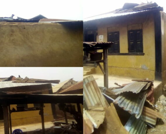 Over 50 People Left Homeless As Rainstorm Destroys Ondo Community