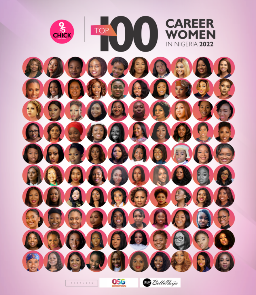 Fwd: 9to5Chick Top 100 Career Women In Nigeria 2022