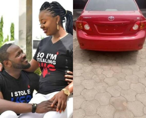 Man Gifts Wife A Car For Staying With Him When He Had Just A Motorcycle