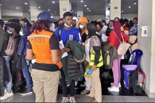 Second Batch Of Nigerians From Ukraine Have Arrived In Abuja