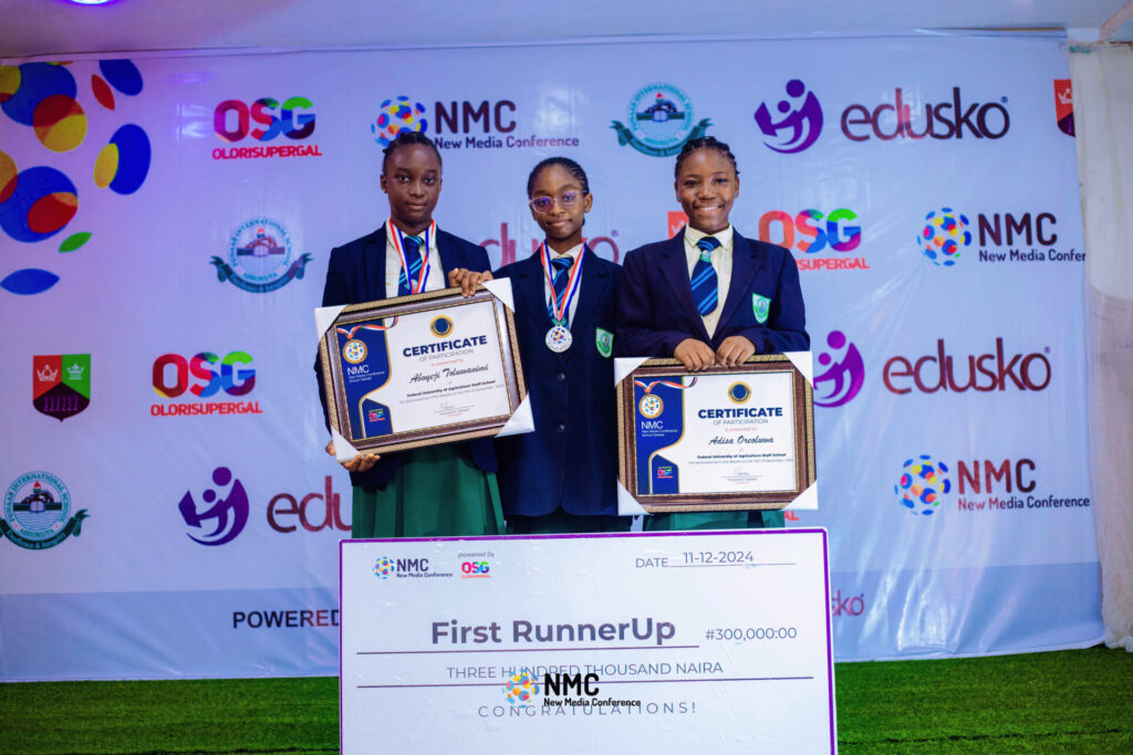 FUNIS 1st runner-up at OSG NMC 2024 debate - Olorisupergalmedia