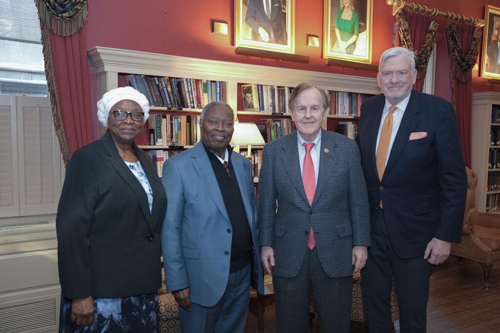 Kumuyi at Donald Trump's inauguration 2