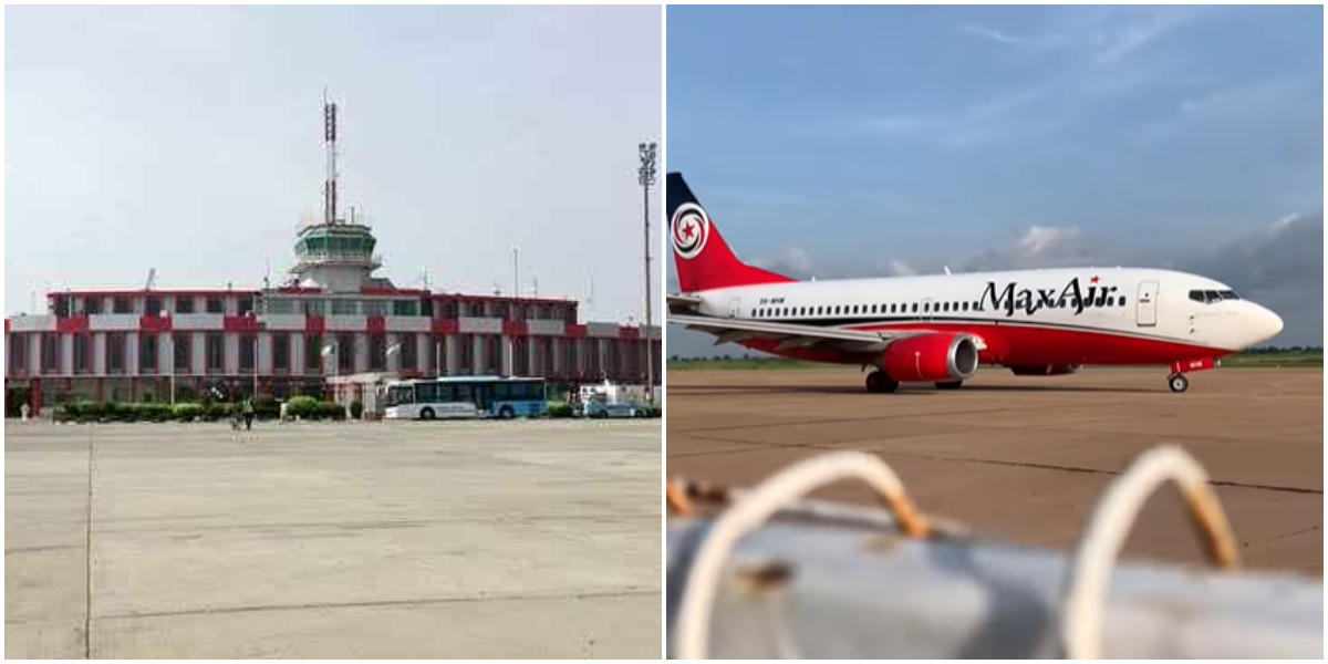 Chaos As Nigerian Airplane Crash Lands at Aminu Kano Int’l Airport, Kano State