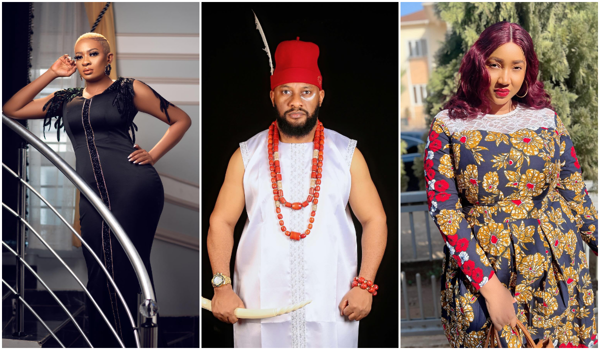 May, Yul and Judy Edochie - Olorisupergalmedia