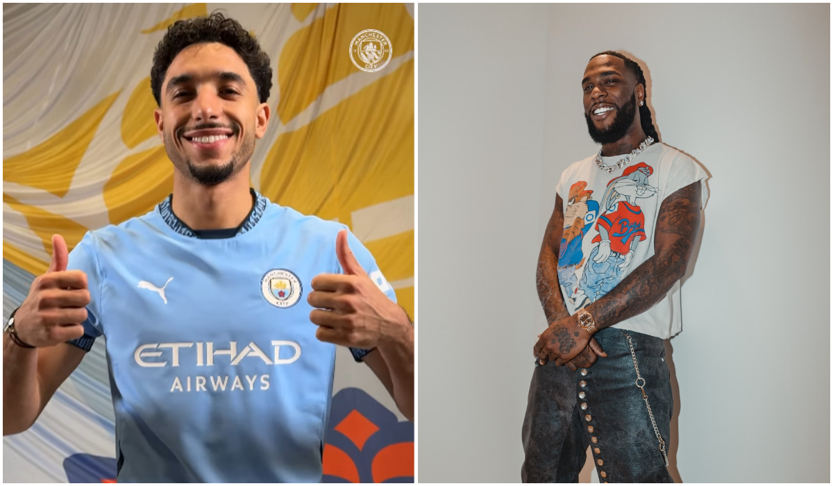 Man City’s New Striker Omar Marmoush Names Burna Boy As His Favourite Musician in Viral Clip