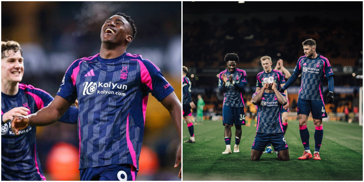 Nottingham Forest Thrashes Wolves: Taiwo Awoniyi Moved To Tears As He Ends His 324-Day Goal Drought