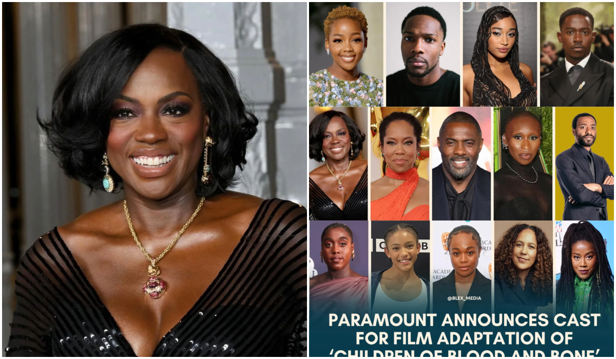 Viola Davis and the cast of Children of Blood and Bone - Olorisupergalmedia