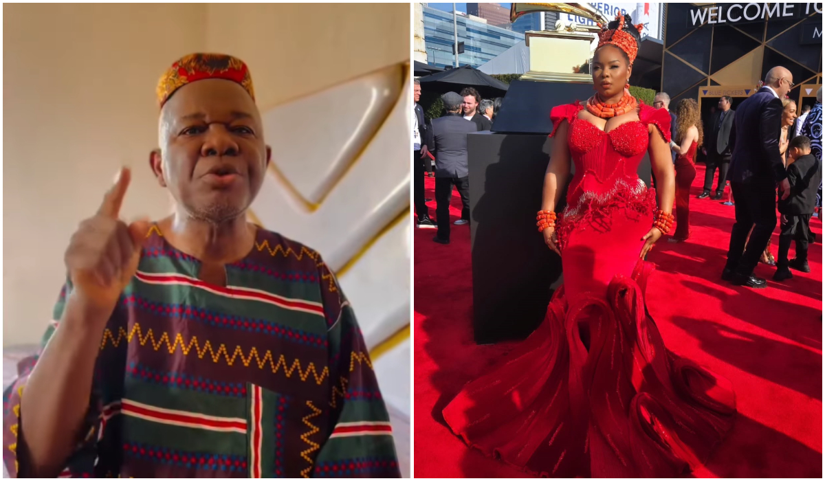 Chiwetalu Agu Hails Yemi Alade for Dressing Nigerian at the 67th Grammy Award, Clip Trends