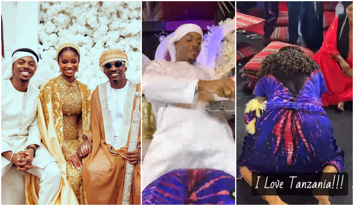 Enioluwa at Priscilla's wedding - Olorisupergalmedia