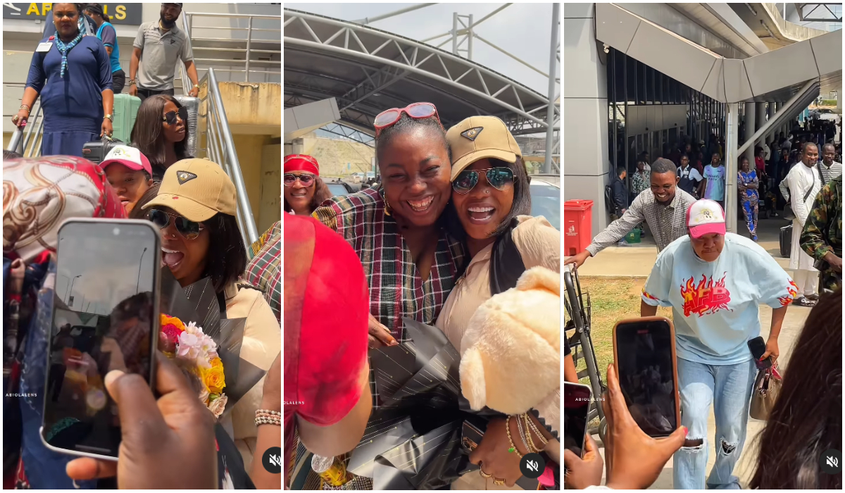 Iyabo Ojo Finally Returns to Naija, Gets Royal Welcome After Her Daughter’s Lavish Wedding in Tanzania