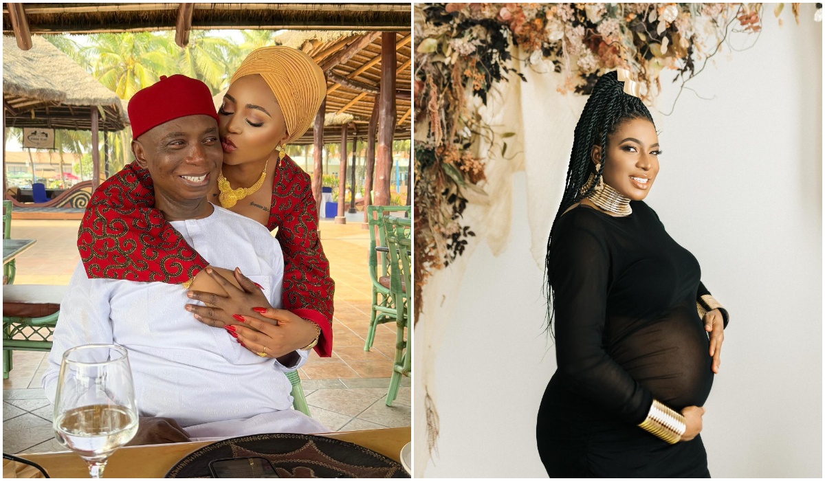 Ned Nwoko, Regina Daniels and Chika Ike - Olorisupergalmedia