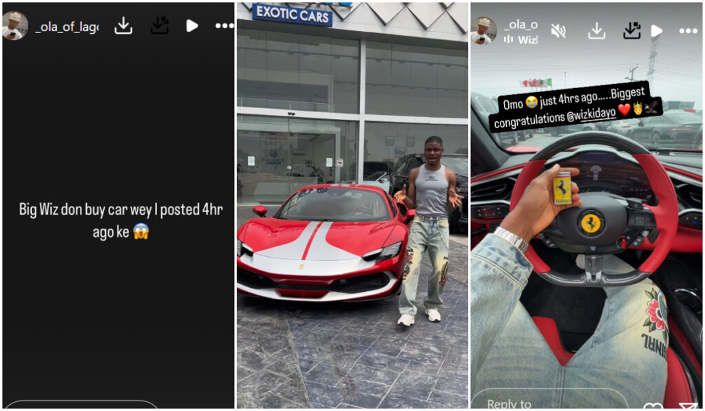 Ola of Lagos talks about Wizkid's car - Olorisupergalmedia