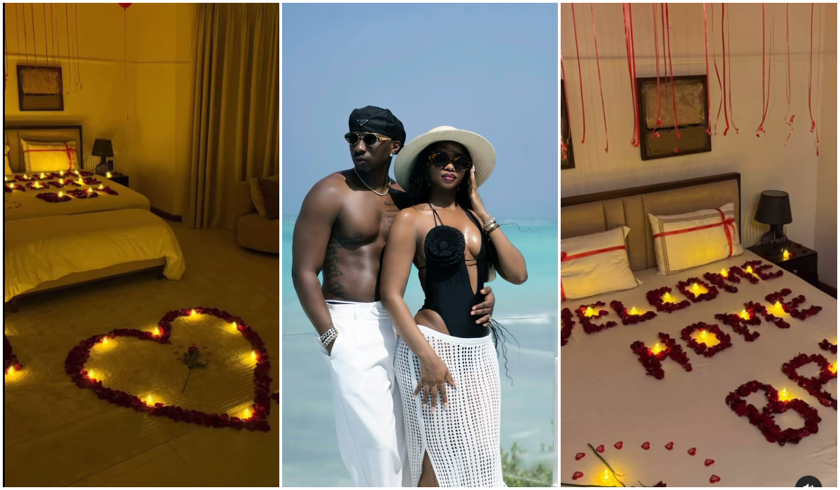 Romantic Video of Priscilla Ojo Asking Juma Jux to Be Her Valentine Goes Viral, Reactions Trends