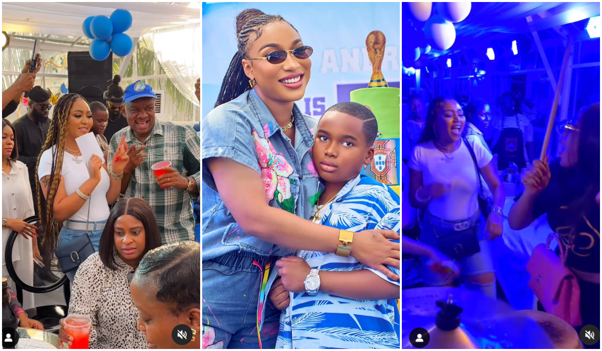 Regina Daniels parties with Tonto Dikeh - Olorisupergalmedia