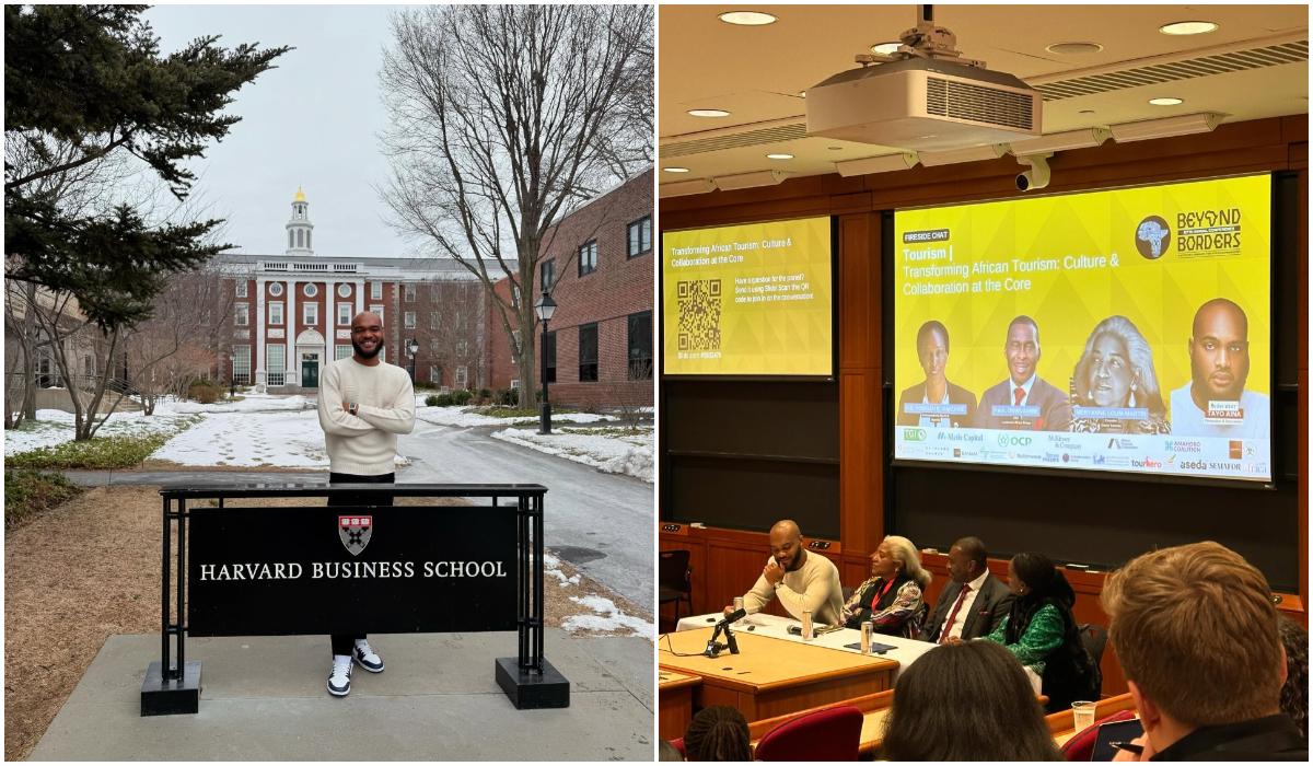 Tayo Aina at Harvard Business School - Olorisupergalmedia