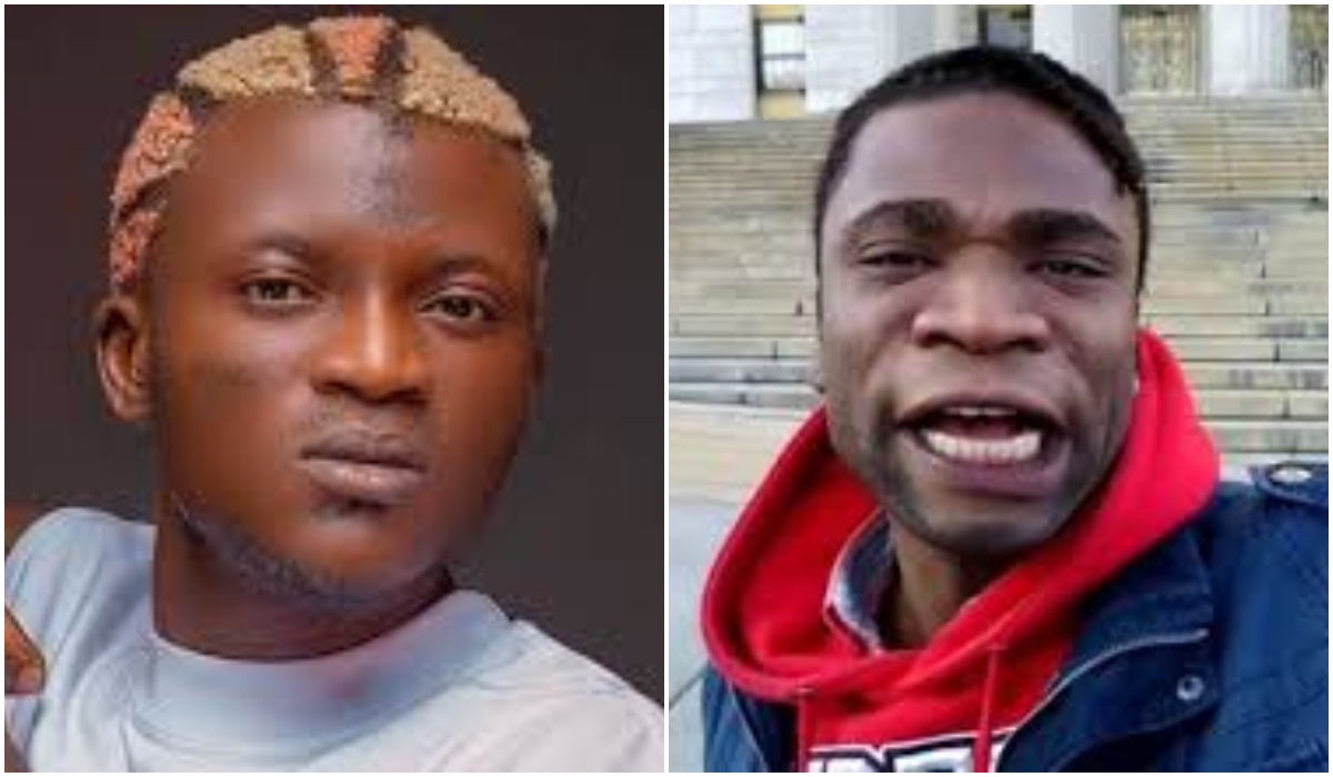 Singer Portable Sparks Controversy As He Challenges Speed Darlington To A Fight