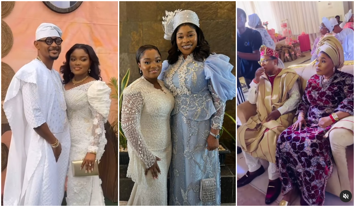 Photos, Clips From Tope Alabi’s Daughter’s Wedding Emerge Online, Fans React