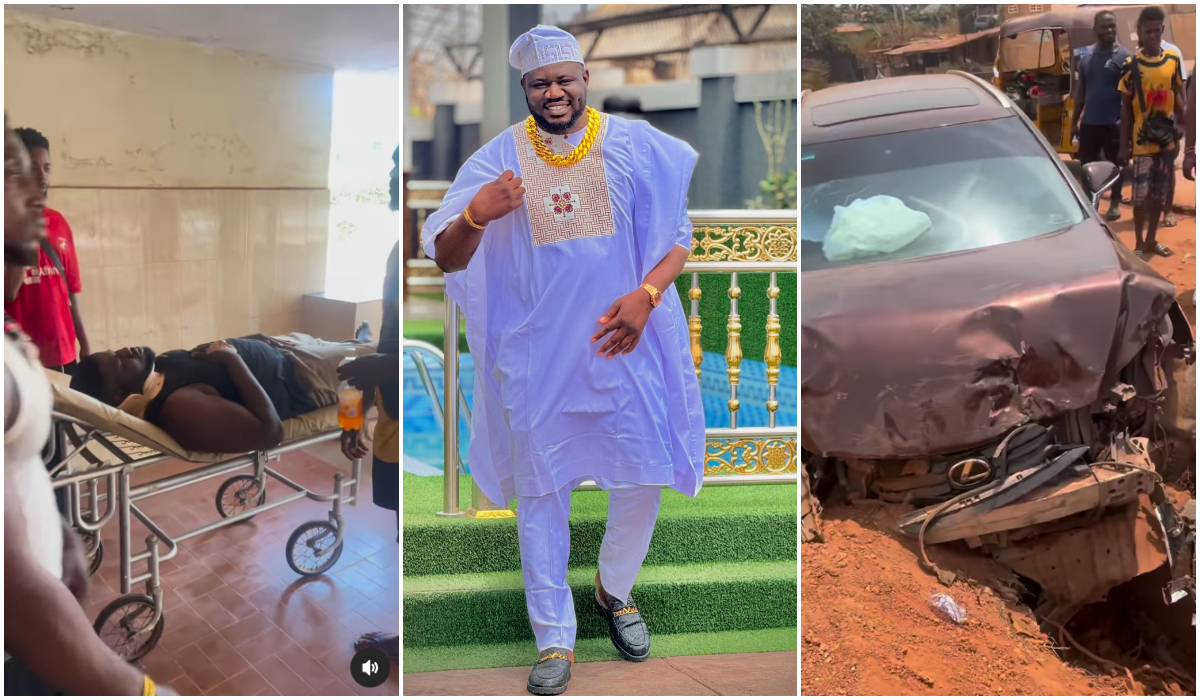 Untouchable Comedy survives ghastly car accident - Olorisupergalmedia