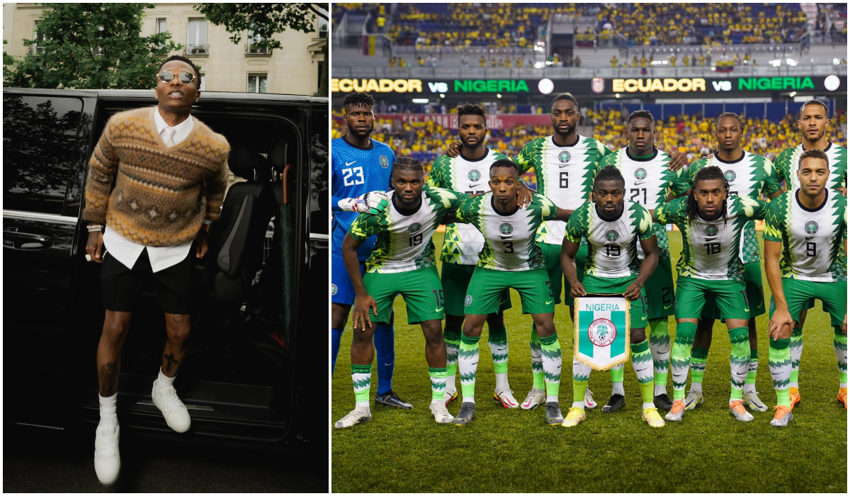 Wizkid and Super Eagles - Olorisupergalmedia