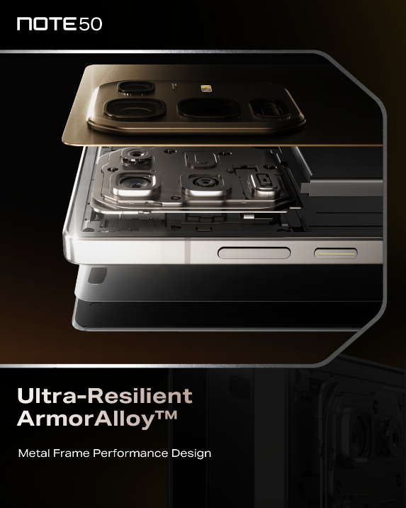Infinix NOTE 50 Series_Ultra Armor Alloy