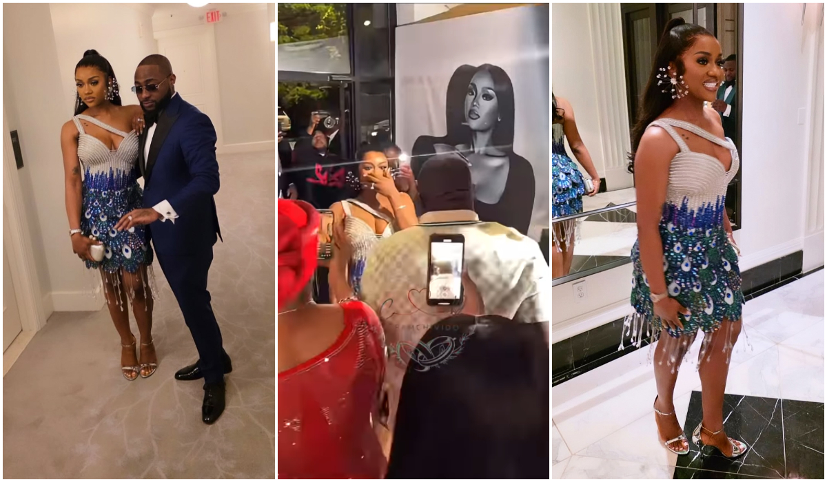 ChefChi@30: Chioma Gets Emotional As She Arrives at Her Surprise Birthday Party Thrown by Davido, Clips Trends
