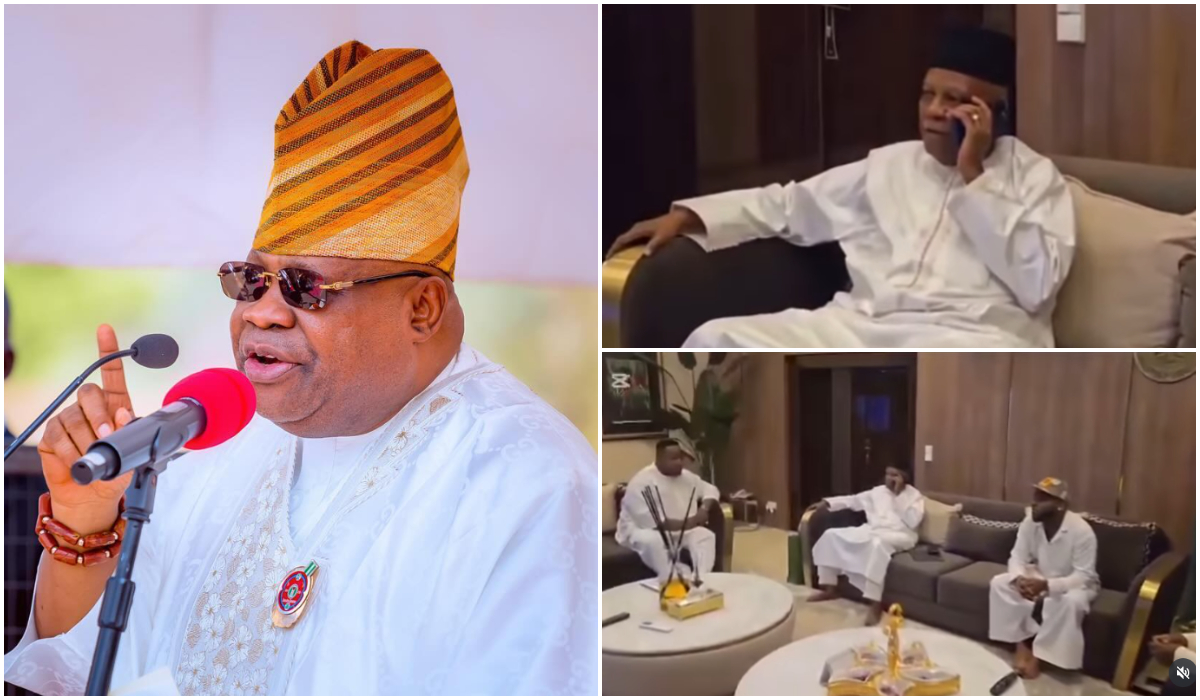 Video of Davido Introducing His Uncle to VP Kashim Shettima Trends, Netizens React: “2027 Realignment”